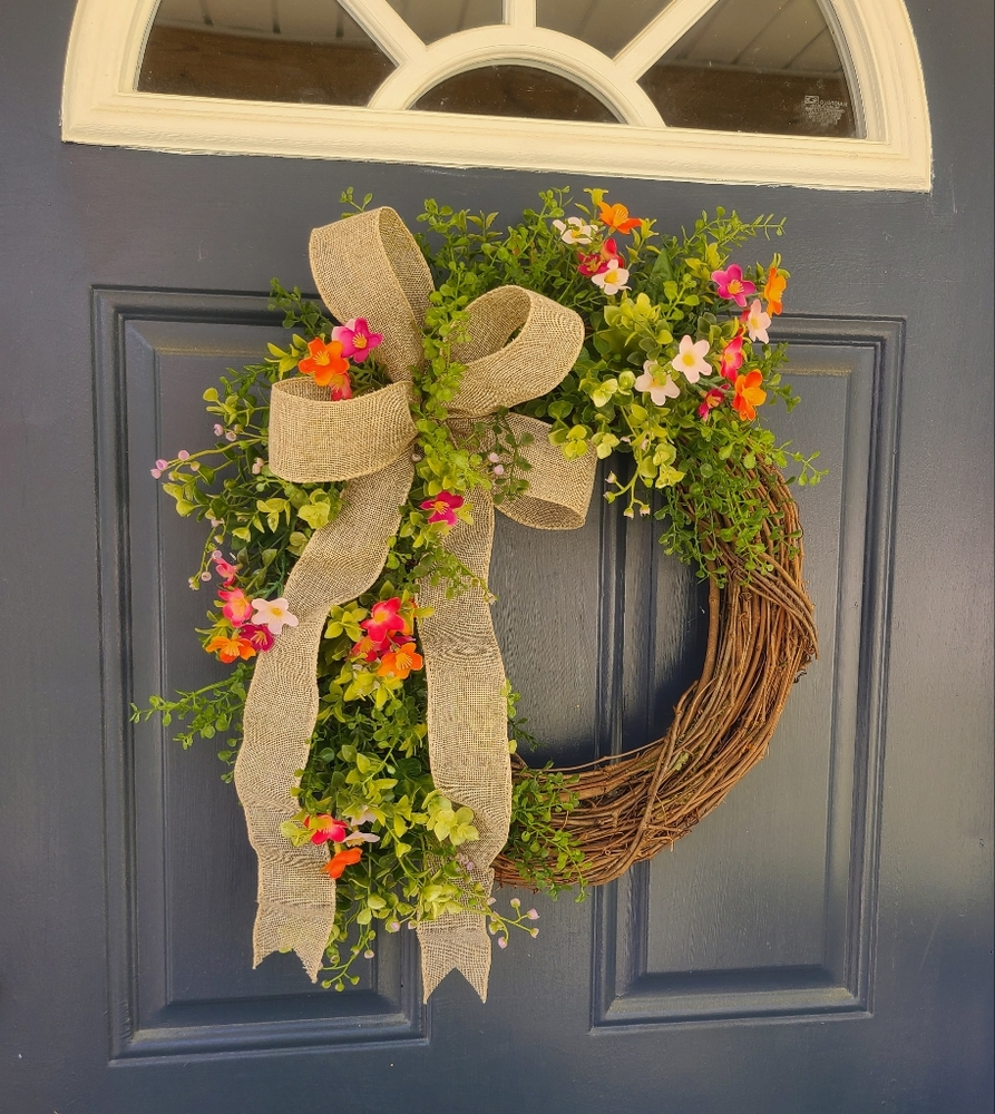 Wildflower wreath